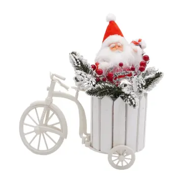 Christmas Decoration - 24A-177(28x28) - საშობაო ხელნაკეთობები (ველოსიპედი) pg-85007 