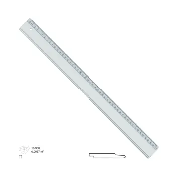 ARK-145-50 სახაზავი 50 სმ pg-83387color გამჭივალე 