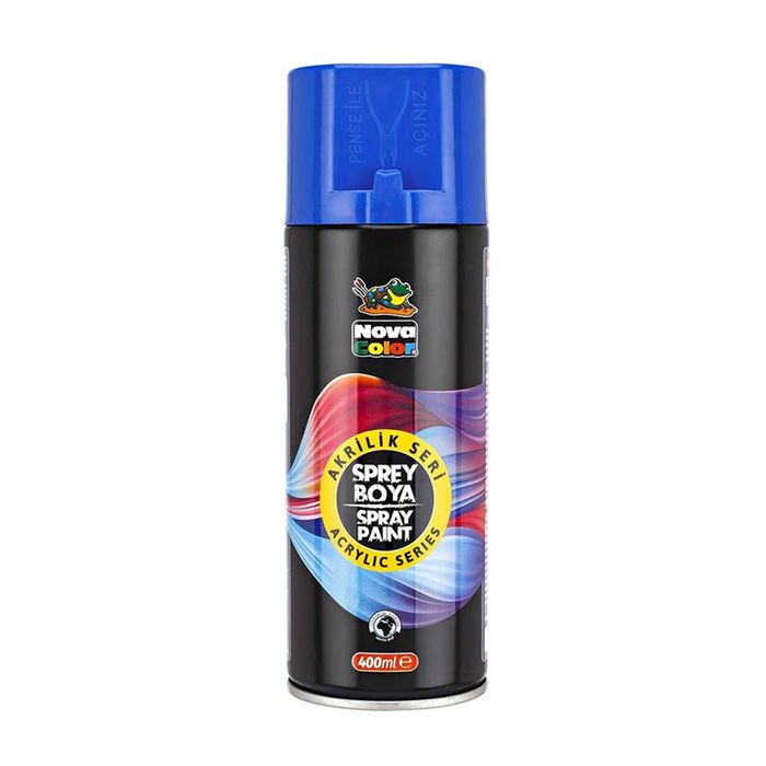 NovaColor - NC-3502 - Acrylic Spray Paint - აკრილის სპრეი საღებავი - 400ml - ლურჯი pg-81568color ლურჯი NovaColor - NC-3502 - Acrylic Spray Paint - აკრილის სპრეი საღებავი - 400ml - ლურჯი pg-81568color ლურჯი