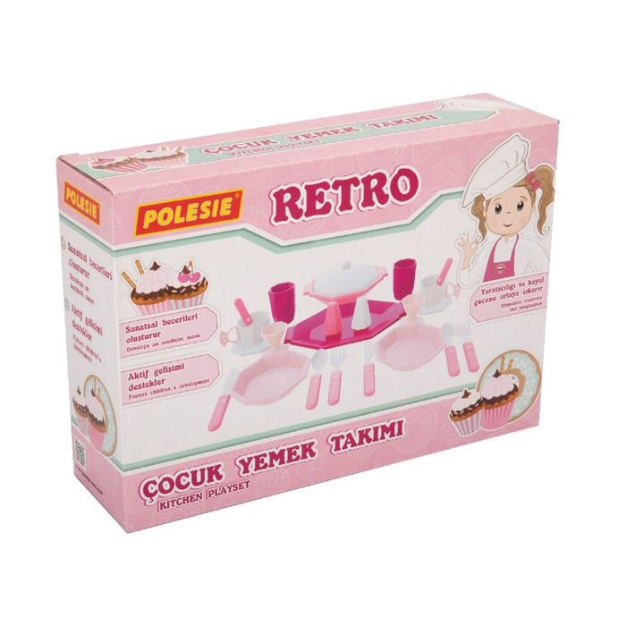 Polesie - სათამაშო ჭურჭლის ნაკრები 87713 pg-81301color მრავალფერიანი Polesie - სათამაშო ჭურჭლის ნაკრები 87713 pg-81301color მრავალფერიანი