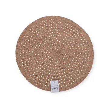 Woven Mat - 9304-10 - Tables Accessory - სამაგიდო მატი მოწნული 35 სმ pg-86029color ბეჟი 