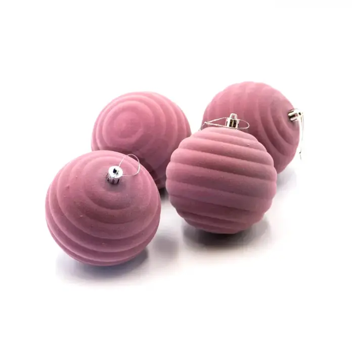 Christmas Tree Decoration - XOX-LRR1004-042 - ნაძვისხის სათამაშო ბურთები pg-85035color ვარდისფერი 