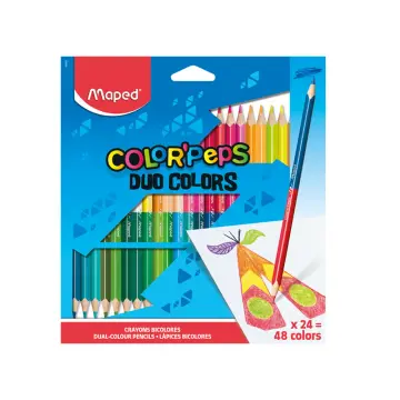 Maped - 829602 - ColorPeps Duo Pencil x 24 - ფერადი ფანქრების ნაკრები pg-83497 