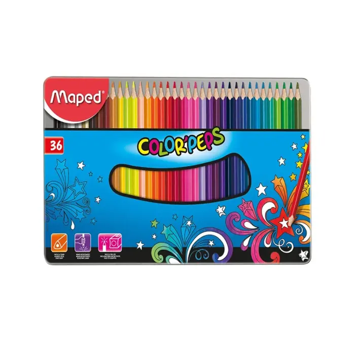Maped - 832056 - Color'Peps - ფანქრების ნაკრები 36 ფერი pg-69444 
