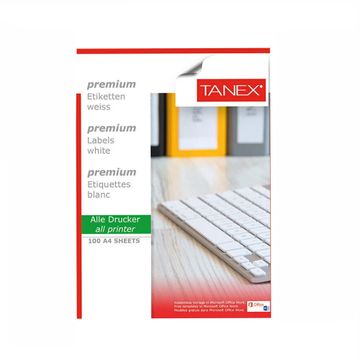 Tanex - TW-2000 - ლეიბლი ა4 pg-01575color თეთრი 