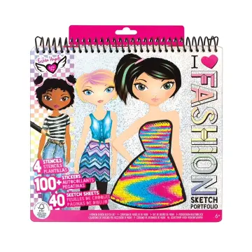 Sketch Pad - gas-TS-3 - Fashion Angels Portfolio - გასაფერადებელი სტიკერებით pg-85904 