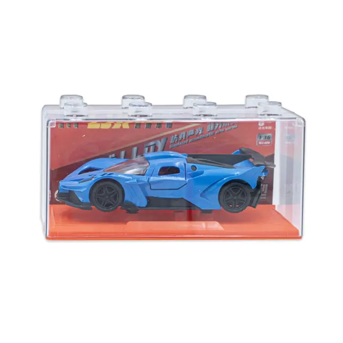 LJX Model - 6888 – Alloy Toy Car - სათამაშო მანქანა pg-85300color ლურჯი 