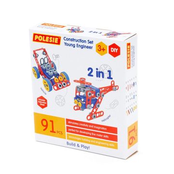 ასაწყობი კონსტრუქტორი, 91 ცალი 72986 pg-81276color მრავალფერიანი 