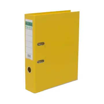 ALBA RADO - binder A4 - მუყაოს ბაინდერი - ყვითელი pg-83209color ყვითელი 