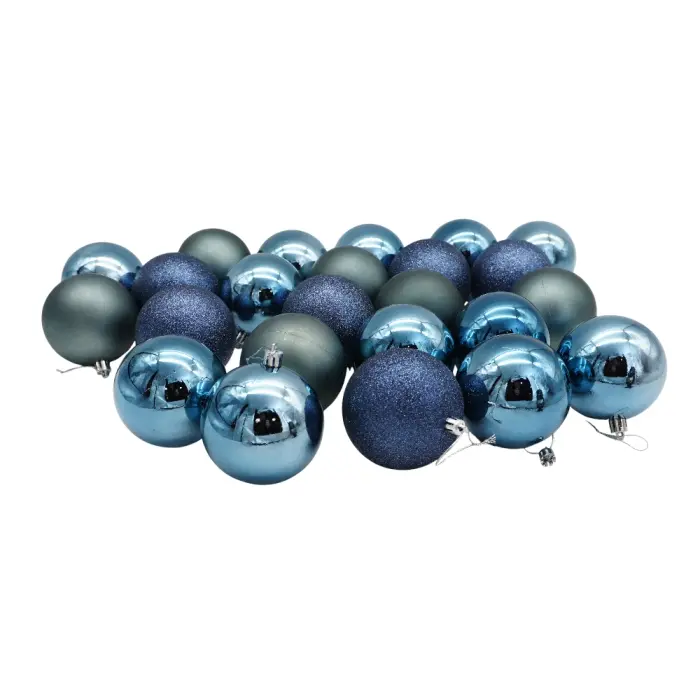 Christmas Tree Decoration - XOX-LR8024ABC-77 - ნაძვისხის სათამაშო ბურთები pg-86001color ლურჯი 