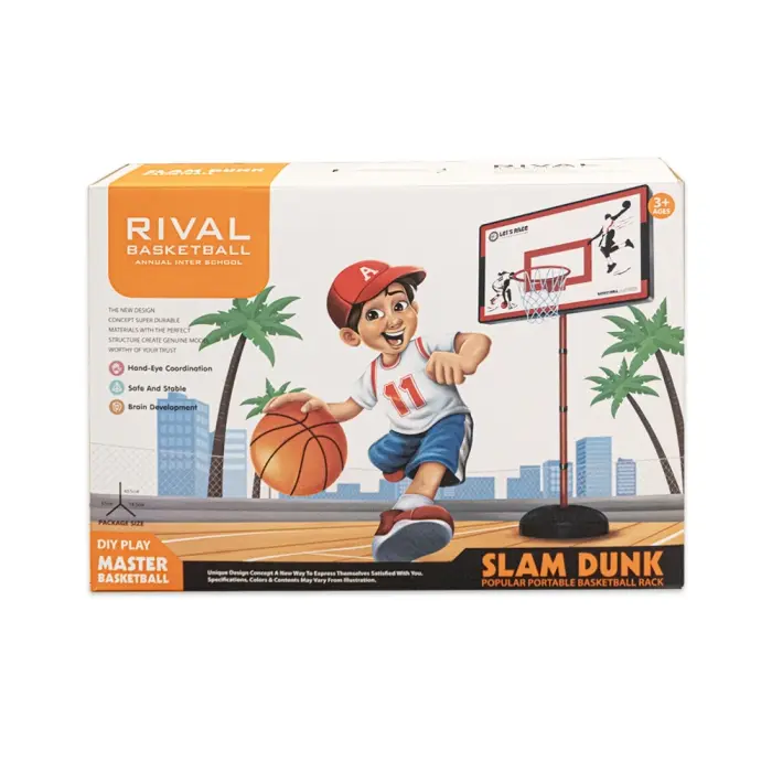 Basketball Set - LT-3027D6 - ნაკრები კალათბურთის თამაშისთვის pg-85299 Basketball Set - LT-3027D6 - ნაკრები კალათბურთის თამაშისთვის pg-85299