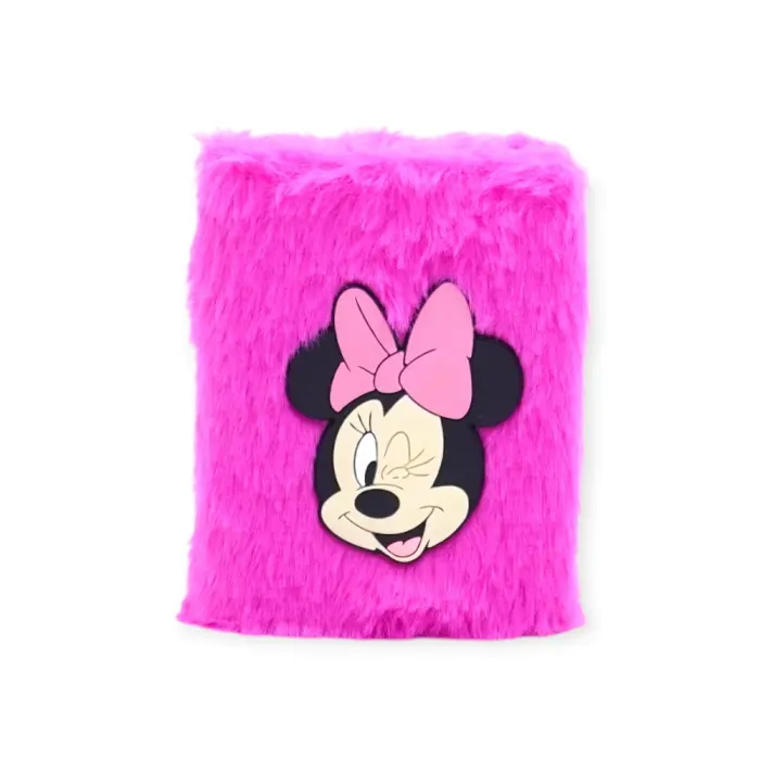 Diary - M-091- Fluffy Cover Minnie, Mickey Mouse - A7 - საბავშვო ბლოკნოტი მიკი pg-85796 