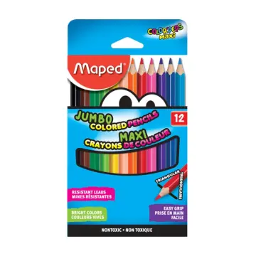 Maped - 834030 - Coloured Pencil School Peps Maxi X12 - ფერადი ფანქარი pg-83802 