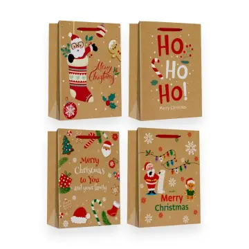 Gift Wrapping - xbag-9164L - Paper Bag - სასაჩუქრე საახალწლო მუყაოს ჩანთა pg-16298 