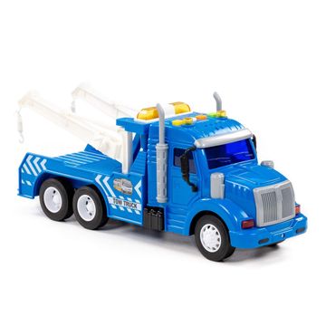 Polesie - 86570 - Profi tow truck - სათამაშო ევაკუატორი pg-81403color ლურჯი 