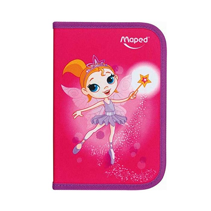 Maped - 967812 -  პენალი სრული ნაკრებით - 32 ელემენტი pg-81923color ვარდისფერი 