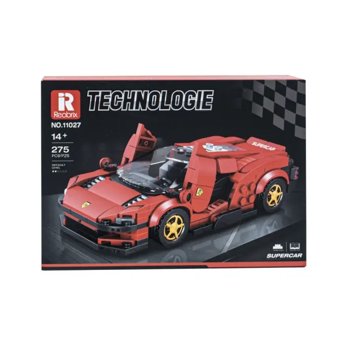 Reobrix - 11027 - Constructor Super Car - კონსტრუქტორი pg-85289 Reobrix - 11027 - Constructor Super Car - კონსტრუქტორი pg-85289