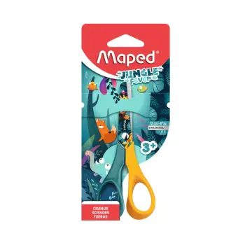 Maped - 472000 - Jungle Fever Scissors Vivo 12cm - მაკრატელი mp-472000 pg-83516 