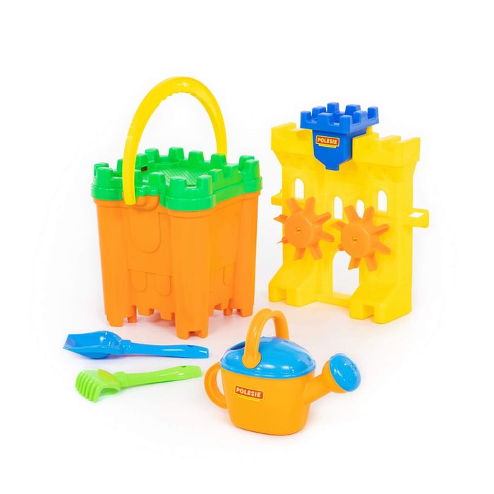 Polesie - ქვიშაში სათამაშო, 6 ცალიანი ნაკრები 45126 pg-81279color მრავალფერიანი 