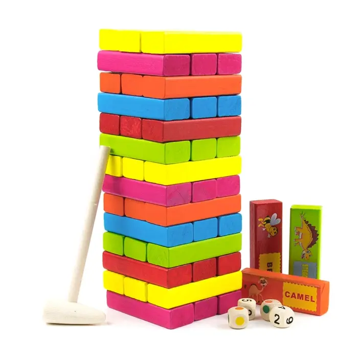 ასაწყობი ხის ფიგურები,ჯენგა wood-00-18 pg-84503 ასაწყობი ხის ფიგურები,ჯენგა wood-00-18 pg-84503
