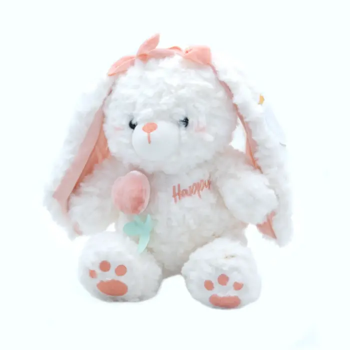 რბილი სათამაშო - TS-15 - კურდღელი - Soft toy - Rabbit pg-84882color თეთრი რბილი სათამაშო - TS-15 - კურდღელი - Soft toy - Rabbit pg-84882color თეთრი