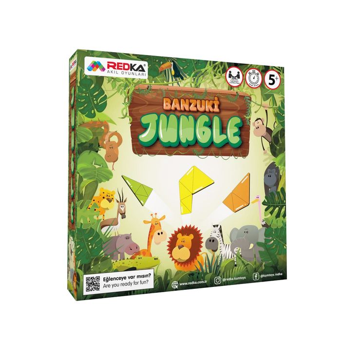 REDKA - RD5467 - Jungle - ხის საბავშვო სათამაშო - ჯუნგლი pg-81499color მრავალფერიანი 
