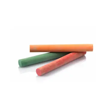 DOLPHIN Dustless Colour Chalks - ფერადი ცარცი - 10ც pg-83202color მრავალფერიანი 