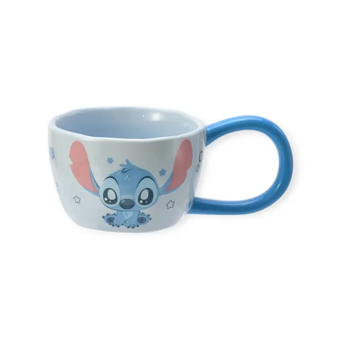 Ceramic Mug - AYJY23-105 - Stitch - კერამიკული ჭიქა - სტიჩი pg-85759color Cyan 