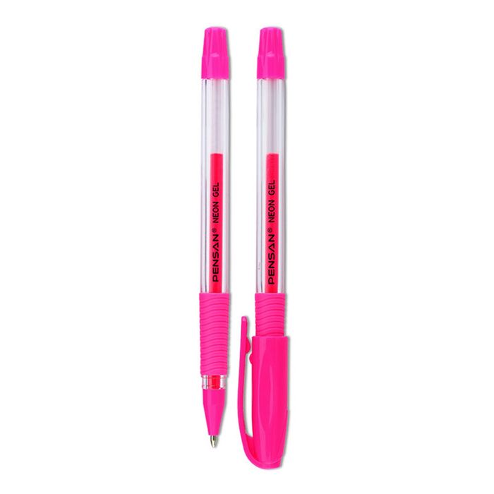 PENSAN - 2290 - Neon Gel Pen - PINK - კალამი გელიანი - ვარდისფერი - 0,7mm pg-81618color ვარდისფერი PENSAN - 2290 - Neon Gel Pen - PINK - კალამი გელიანი - ვარდისფერი - 0,7mm pg-81618color ვარდისფერი