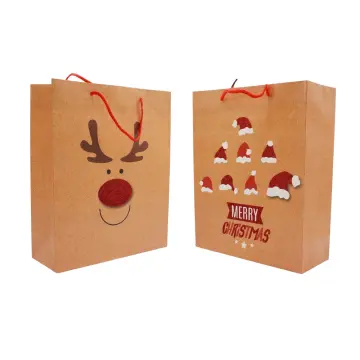 Gift Wrapping - 9118M - Paper Bag - სასაჩუქრე საახალწლო მუყაოს ჩანთა pg-16297 