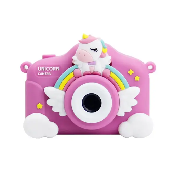 Miiepls - Photo-camera Unicorn - XL-830 - საბავშვო ფოტოკამერა - უნიქორნი pg-85004color ვარდისფერი Miiepls - Photo-camera Unicorn - XL-830 - საბავშვო ფოტოკამერა - უნიქორნი pg-85004color ვარდისფერი