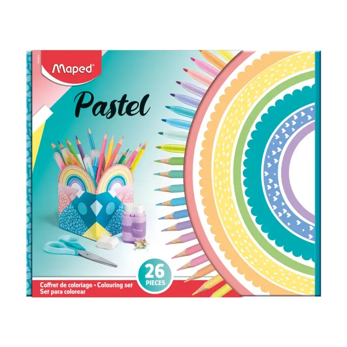 Maped - 899808 - Multi Product Set Pastel - სახატავი ნაკრები pg-83823 