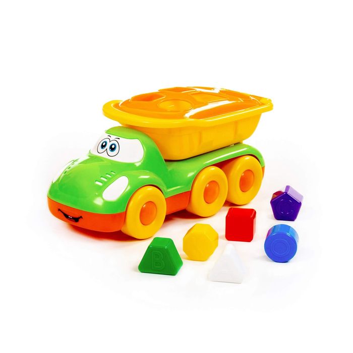 Polesie - 48363 - Buddy shape-and-sort truck - სათამაშო მანქანა pg-81365 Polesie - 48363 - Buddy shape-and-sort truck - სათამაშო მანქანა pg-81365