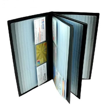 სავიზიტე ბარათების წიგნი, Deli - DEL-5788 - 288 ჯიბიანი pg-05624color შავი 