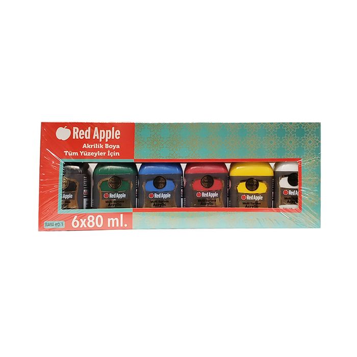 RAM80-1 აკრილი 6X80 მლ pg-81734color მრავალფერიანი RAM80-1 აკრილი 6X80 მლ pg-81734color მრავალფერიანი