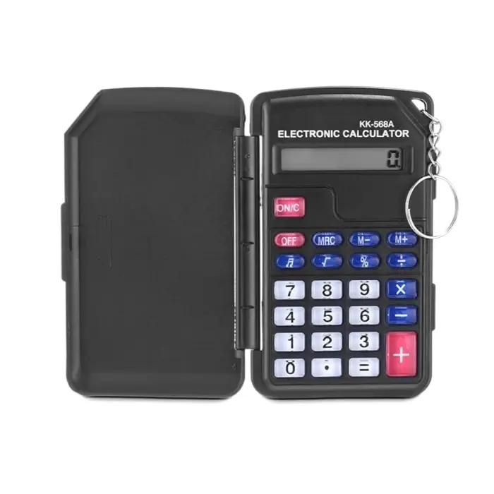 Calculator - KK-568A - კალკულატორი ჯიბის pg-85208color შავი 