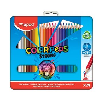 Maped - 862716 - Strong Color'Peps - ფერადი ფანქარი 24ფერი pg-81891color მრავალფერიანი 