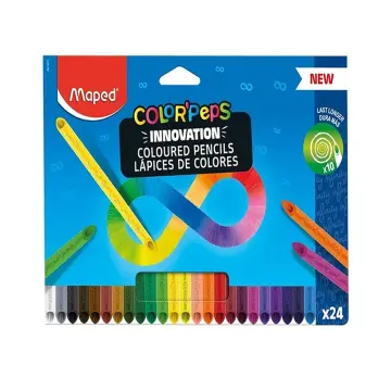 Maped - 861601- Color'Peps Infinity - ფერადი ფანქარი 24 ფერი pg-81883color მრავალფერიანი 