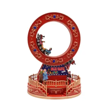 Christmas Decoration - 9182-4 - Christmas Attraction - საშობაო დეკორაცია განათებით (ატრაქციონი) pg-86019color წითელი 