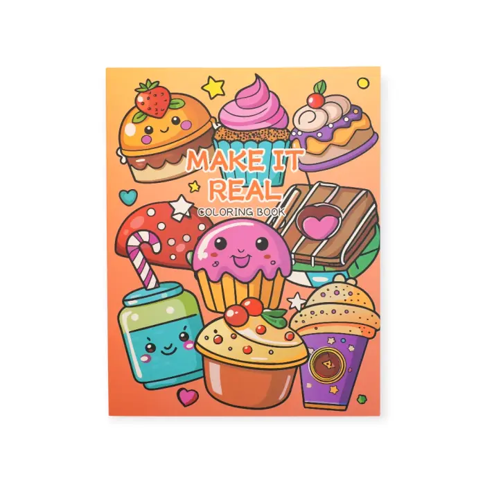 Coloring Book - TS-4 - Ice Cream - გასაფერადებელი - ნაყინი pg-85905 