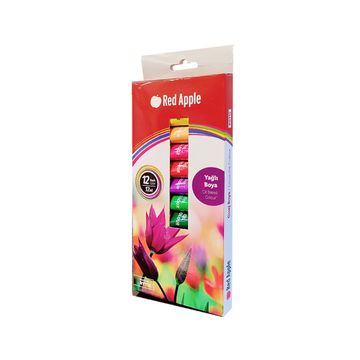 RED APPLE - RYT12 - Oil Paint - ზეთის საღებავი 12x12ml pg-81667color მრავალფერიანი 