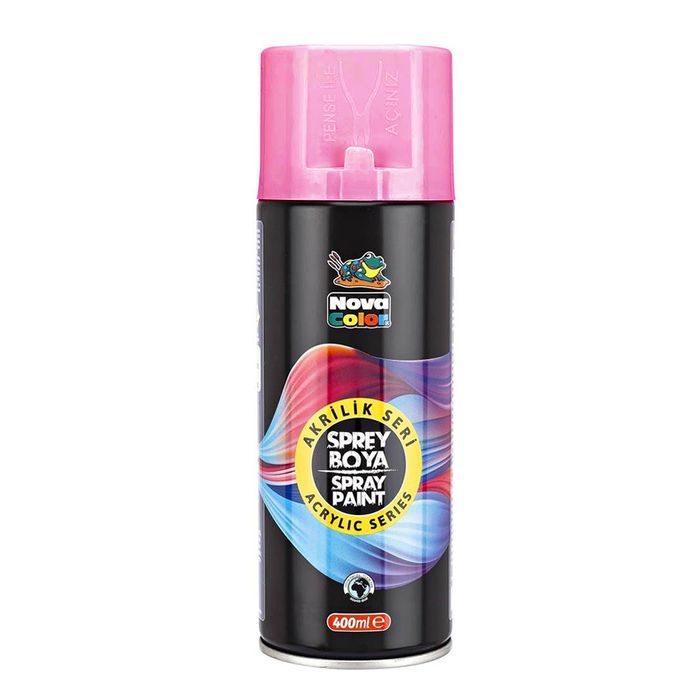 NovaColor - NC-3510 - Acrylic Spray Paint - აკრილის სპრეი საღებავი - 400ml - ვარდისფერი pg-81575color ვარდისფერი NovaColor - NC-3510 - Acrylic Spray Paint - აკრილის სპრეი საღებავი - 400ml - ვარდისფერი pg-81575color ვარდისფერი