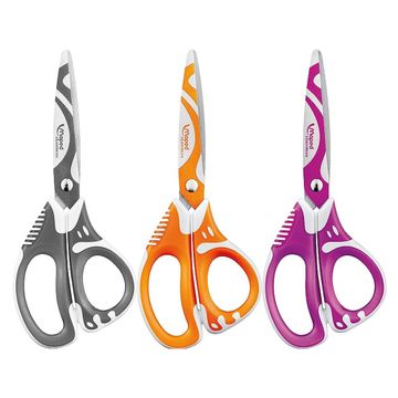 Maped - 670112 - ZENOA FIT - asymmetrical  scissor 13Cm - 3 Colours - მაკრატელი pg-70348 