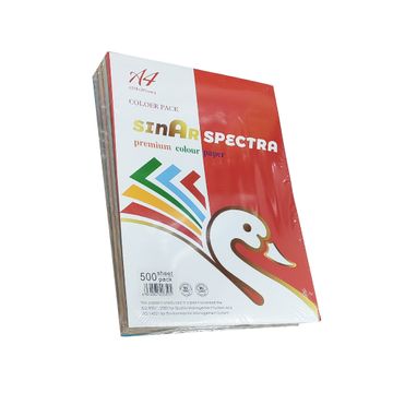 ა4, 500 ფურც ფერადი ქაღალდი spe-500 pg-82256color მრავალფერიანი 
