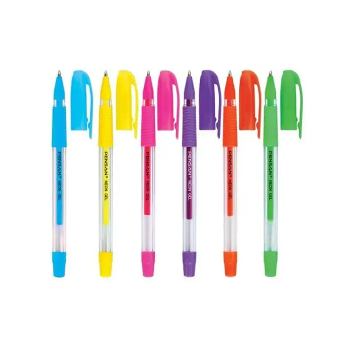 PENSAN - 2290 - Neon Gel Pen - კალამი ბურთულიანი 1,0mm pg-79806 