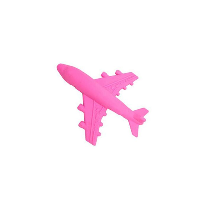 ers-5168 - საშლელი - თვითმფრინავი - Eraser - Aeroplane-Pink pg-81763color ვარდისფერი 