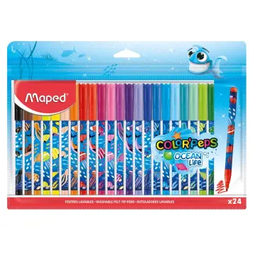 Maped - 845703 - Decorated Ocean - ფლომასტერების ნაკრები x24 ფერი pg-85126 