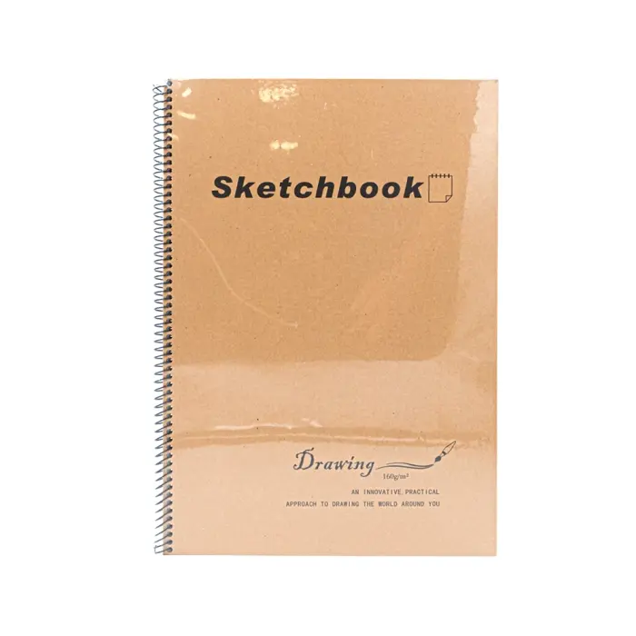 Sketch Book - 1753 - B4 - სკეჩბუქი - ზამბარით - 160 gm pg-85438 