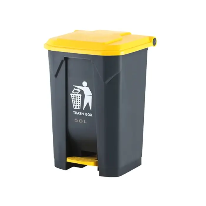 Trash Bin for Office - 50L - საოფისე ნაგვის ურნა - პლასტმასის - 50 ლიტრიანი pg-85731color შავი 
