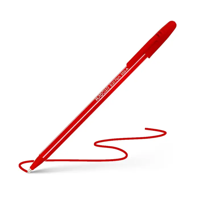 RADDAR Ballpoint Pen - RD-555A - კალამი ბურთულიანი - წითელი - 0.7mm pg-83137 RADDAR Ballpoint Pen - RD-555A - კალამი ბურთულიანი - წითელი - 0.7mm pg-83137